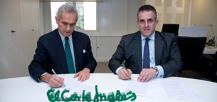 Rodrigo Cipriani, responsable de Alibaba en España, y Víctor del Pozo, consejero delegado de El Corte Inglés El Corte Inglés se alía Alibaba y entra en China con Tmall